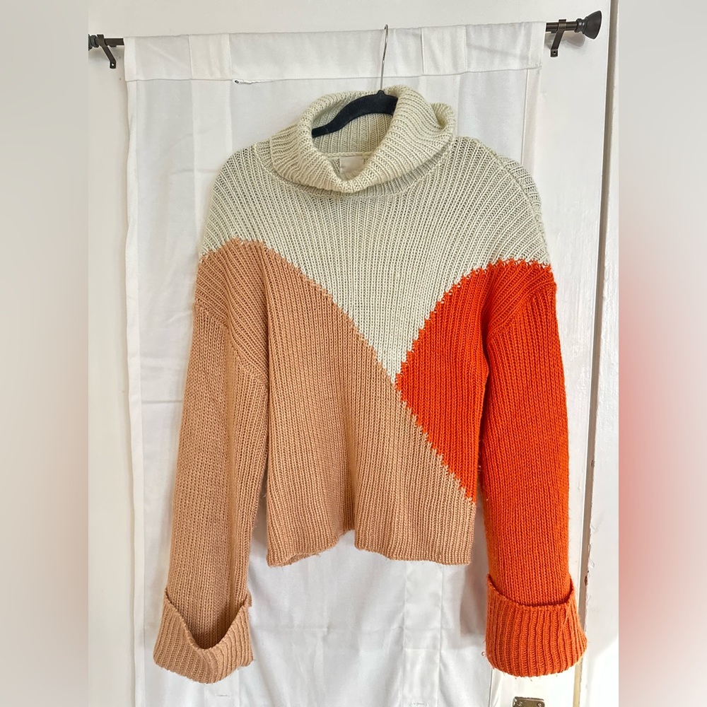 MINKPINK Color Block Sweater